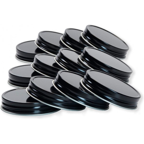 YIDE Rust-Proof Wide Mouth Aluminum Metal Mason Ja...