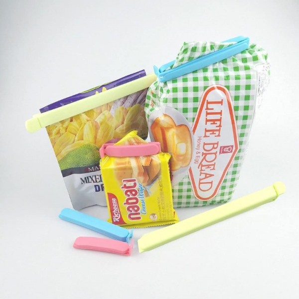 YIDE Plastic Sealing Clips for Food and Snack Bags by YINGFENG, 3-4.5 -7.8inch, Fresh-Keeping Clamp Sealer, Assorted Sizes and Colors(26Pcs)