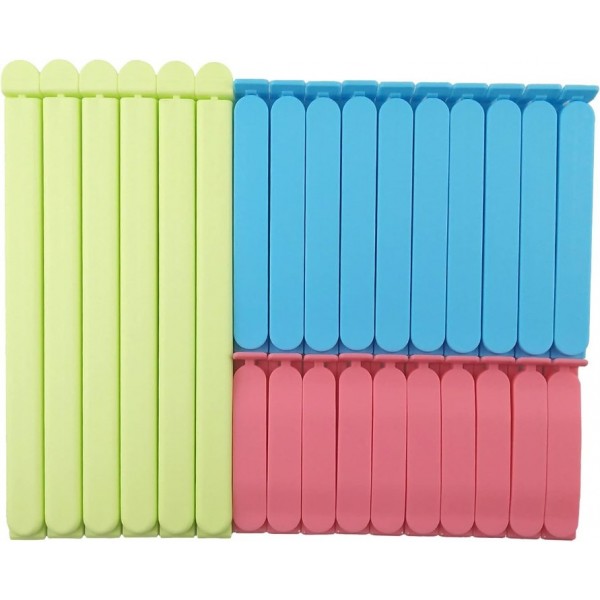 YIDE Plastic Sealing Clips for Food and Snack Bags...
